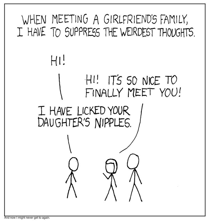 girlfriend family cartoon